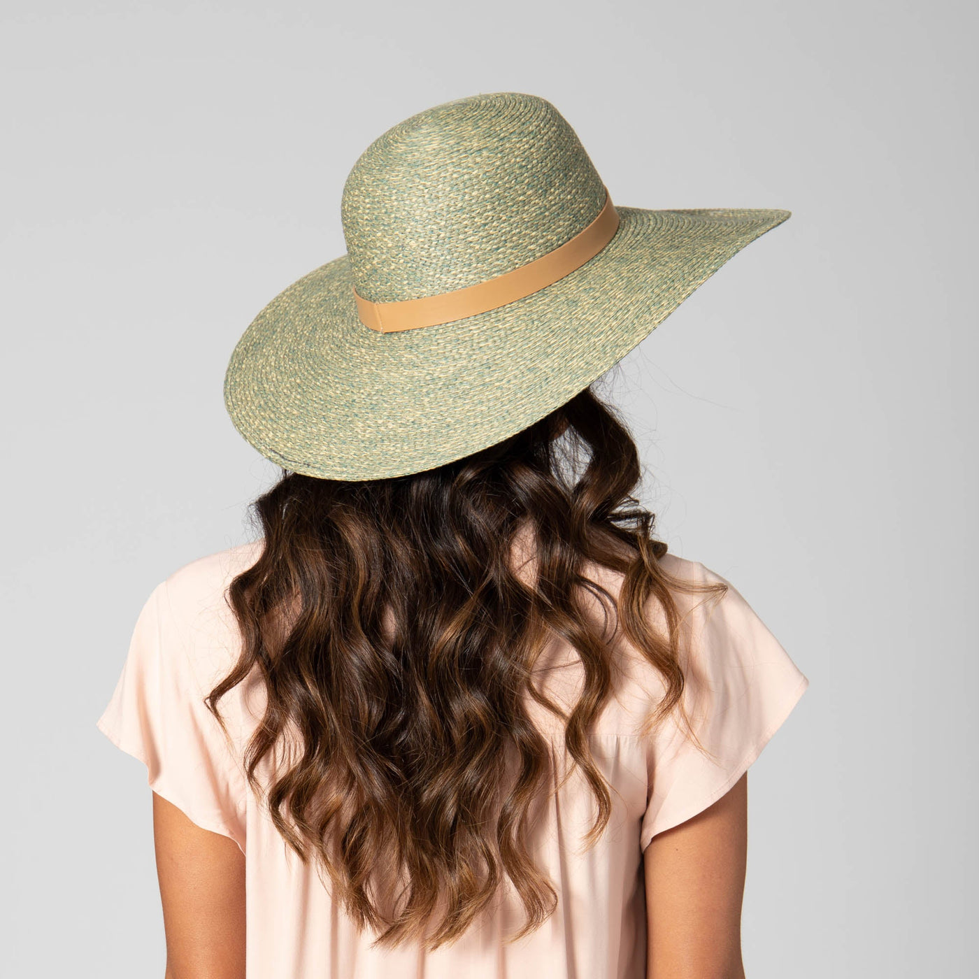 SUN BRIM - Sun Lounger - Women's Paperbraid Round Crown Sun Hat