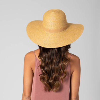 SUN BRIM - Sun Lounger - Women's Paperbraid Round Crown Sun Hat