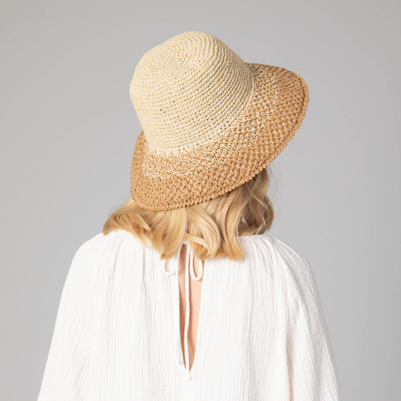 Women's Crochet Bucket Hat-BUCKET-San Diego Hat Company