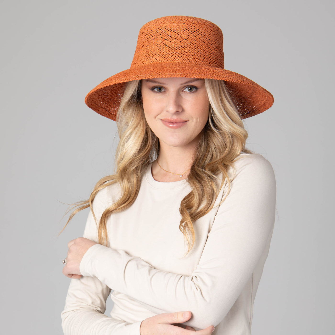 Dimas Women's Round Crown Sun Hat-SUN BRIM-San Diego Hat Company