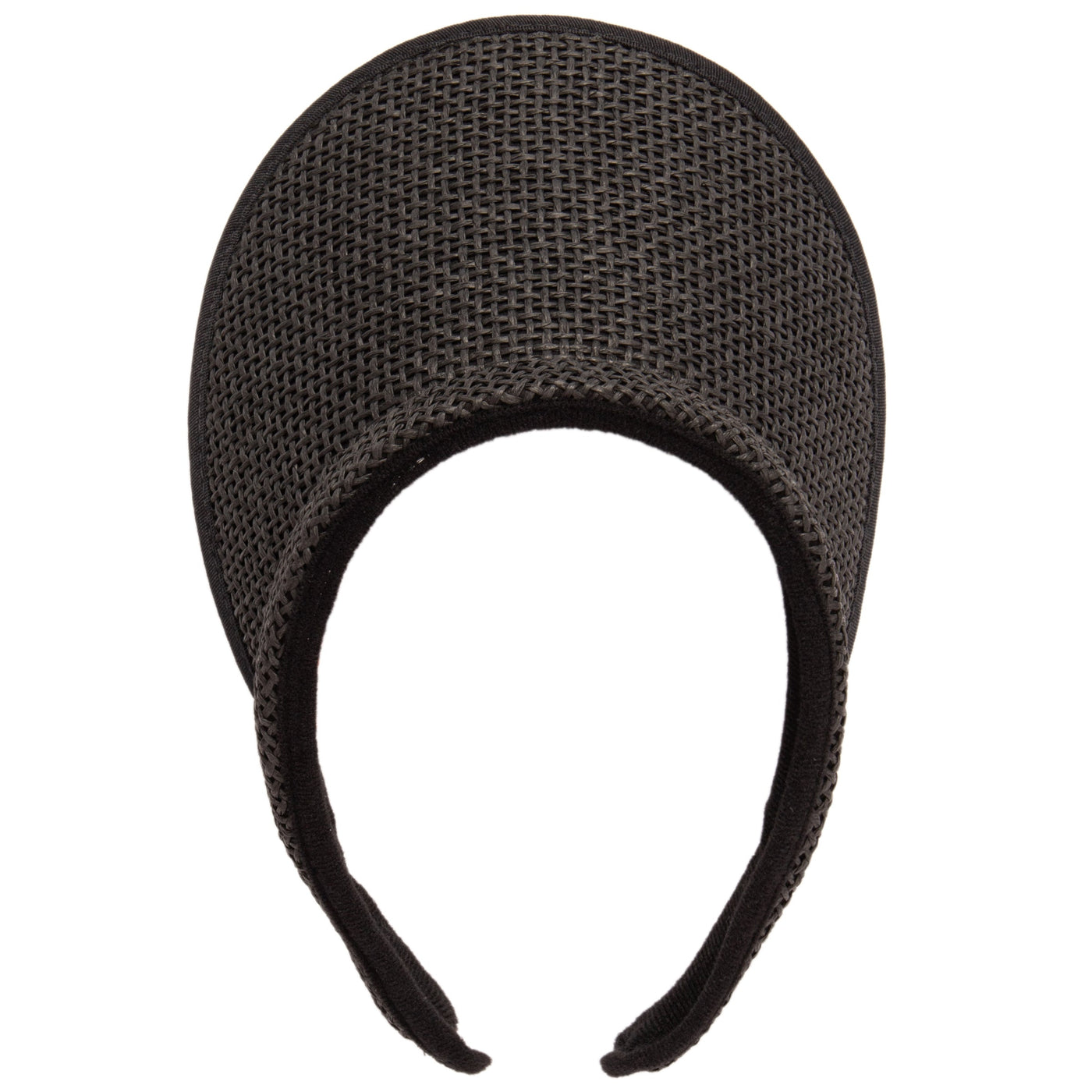 VISOR - Women's Woven Paper Clip On Visor