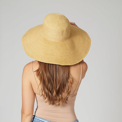 Women's Soft Paperbraid Multi-Way Oversized Brim Sun Hat