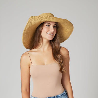 Women's Soft Paperbraid Multi-Way Oversized Brim Sun Hat