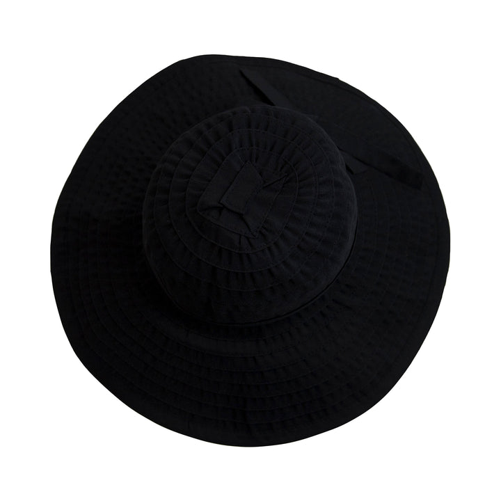 Women's Ribbon Large Brim Hat with a Bow – San Diego Hat Company