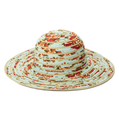 SUN BRIM - Women's Novelty Ribbon & Paperbraid Sun Hat