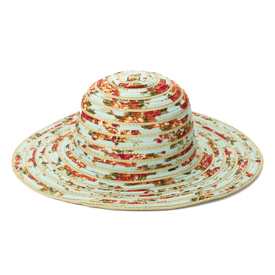 SUN BRIM - Women's Novelty Ribbon & Paperbraid Sun Hat