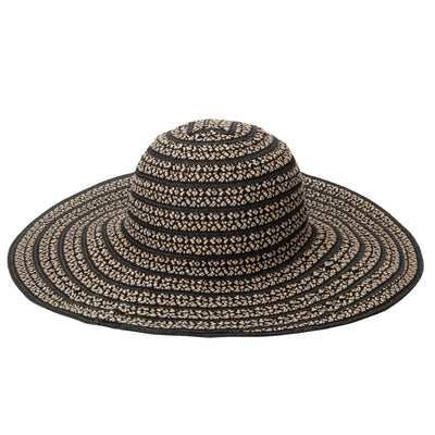 SUN BRIM - Women's Novelty Ribbon & Paperbraid Sun Hat