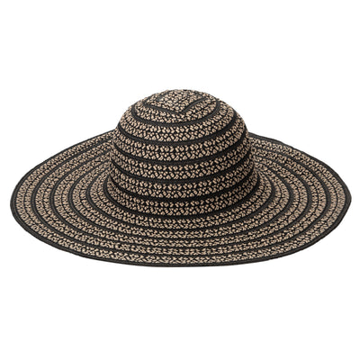 SUN BRIM - Women's Novelty Ribbon & Paperbraid Sun Hat