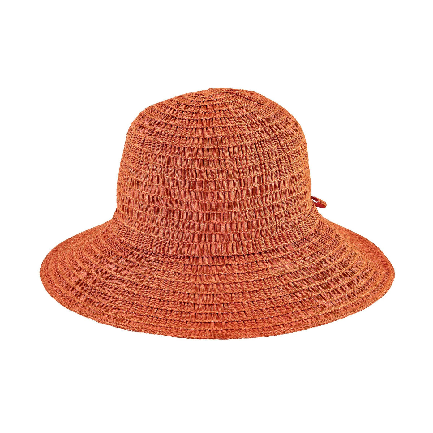 SUN BRIM - Women's Shimmery Ribbon Sun Hat