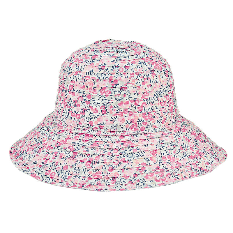 SUN BRIM - Women's Novelty Pattern Ribbon Hat