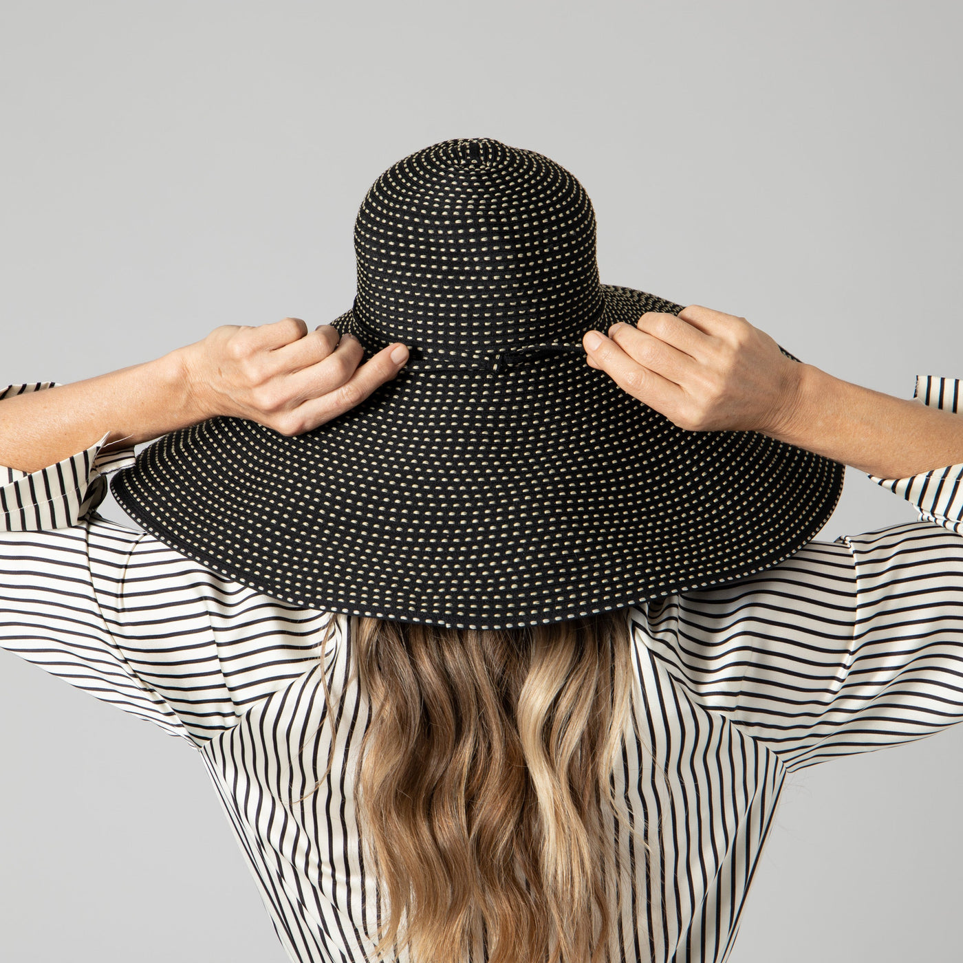 Ribbon floppy hat 2025