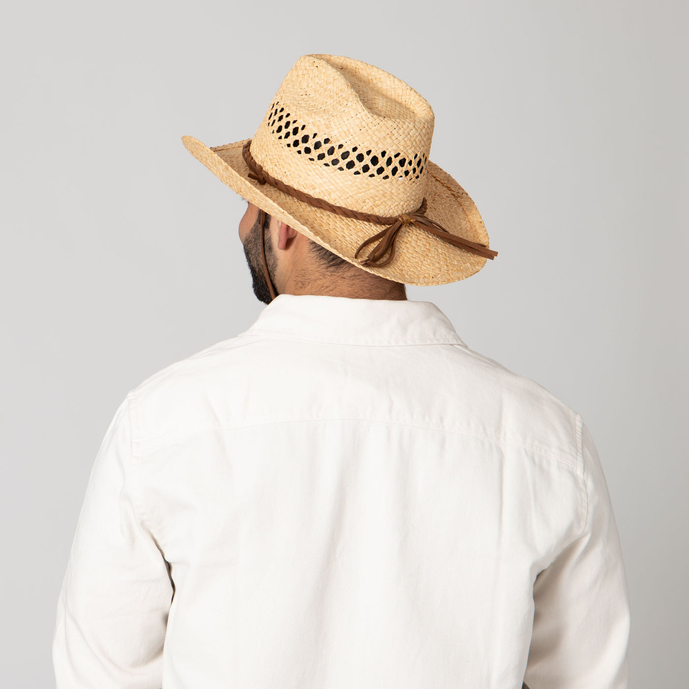 COWBOY - Mens Cowboy W/ Chin Cord