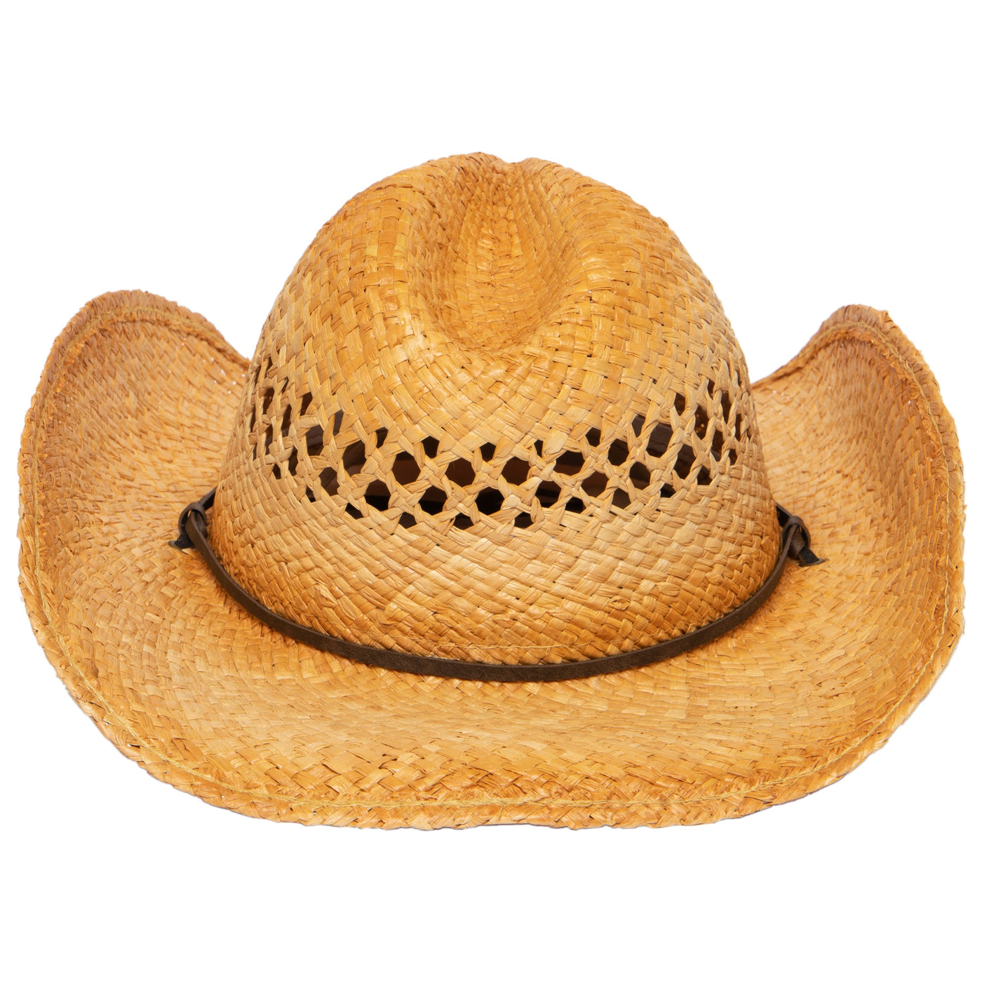 COWBOY - Women's Raffia Cowboy Hat