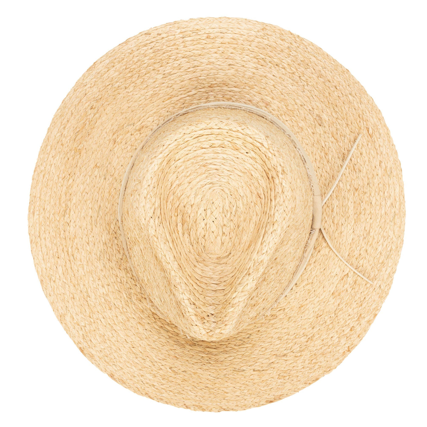 FEDORA - Sun Bather - Raffia Braid Fedora With Mixed Band