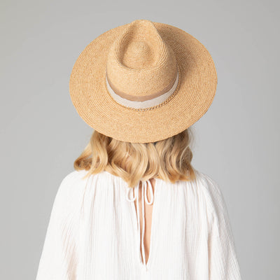 Coastal Sunset Women's Stiff Brim Fedora-FEDORA-San Diego Hat Company
