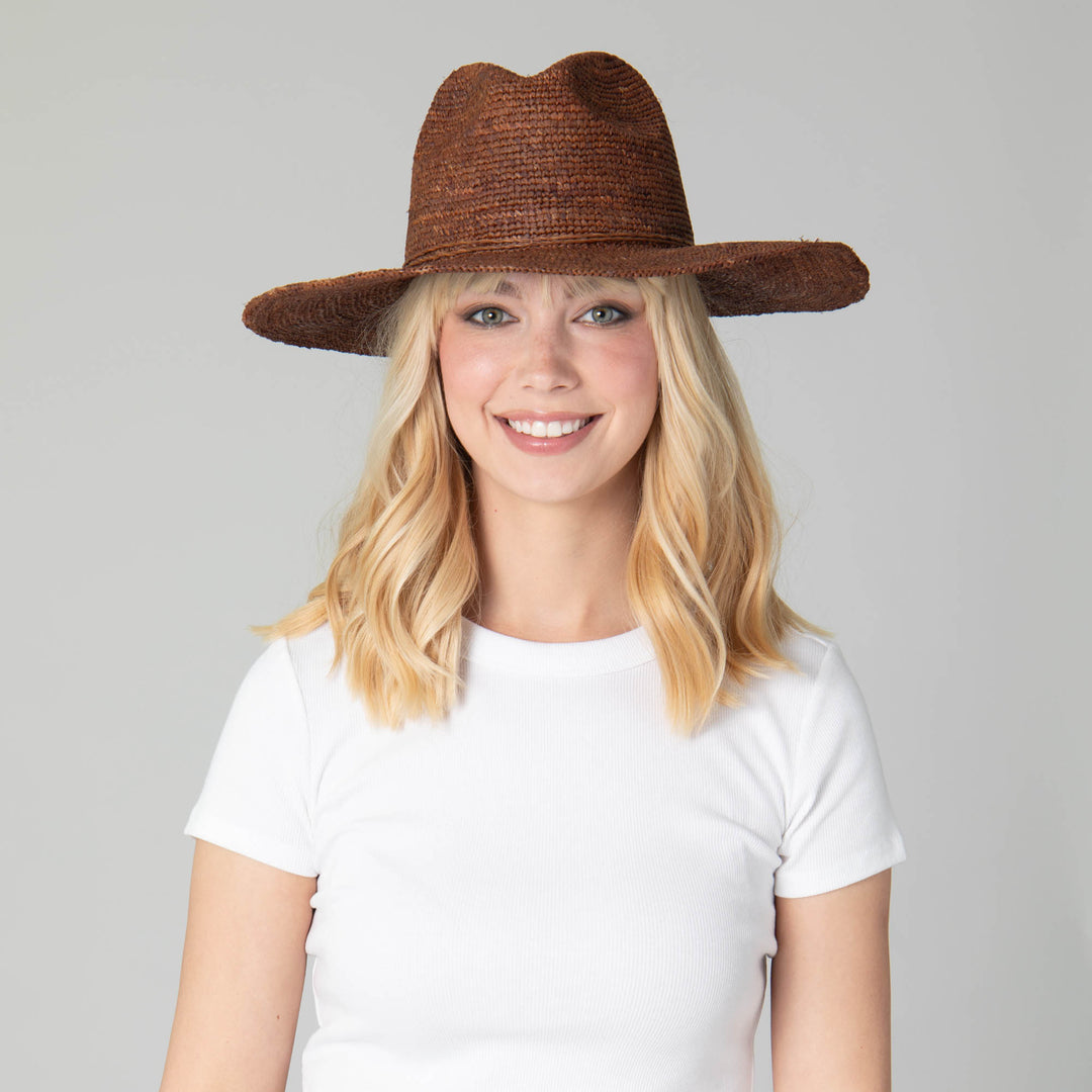 美品 marihoja 【Weave Raffia Fedra Hat】 美品 marihoja 【Weave Raffia Fedra Hat】 Hat ｜ marihoja