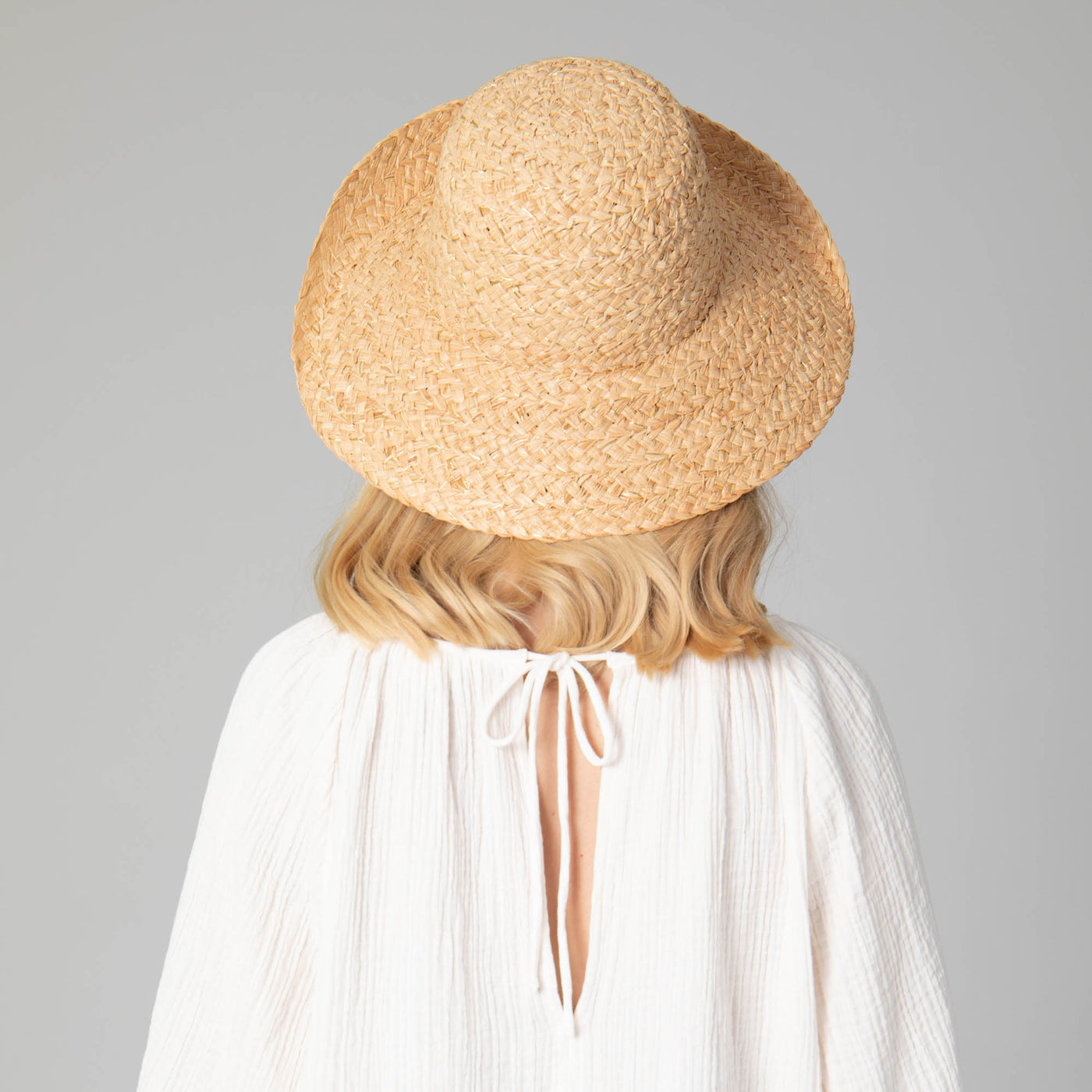 Pearl Women's Raffia Sun Hat-SUN BRIM-San Diego Hat Company