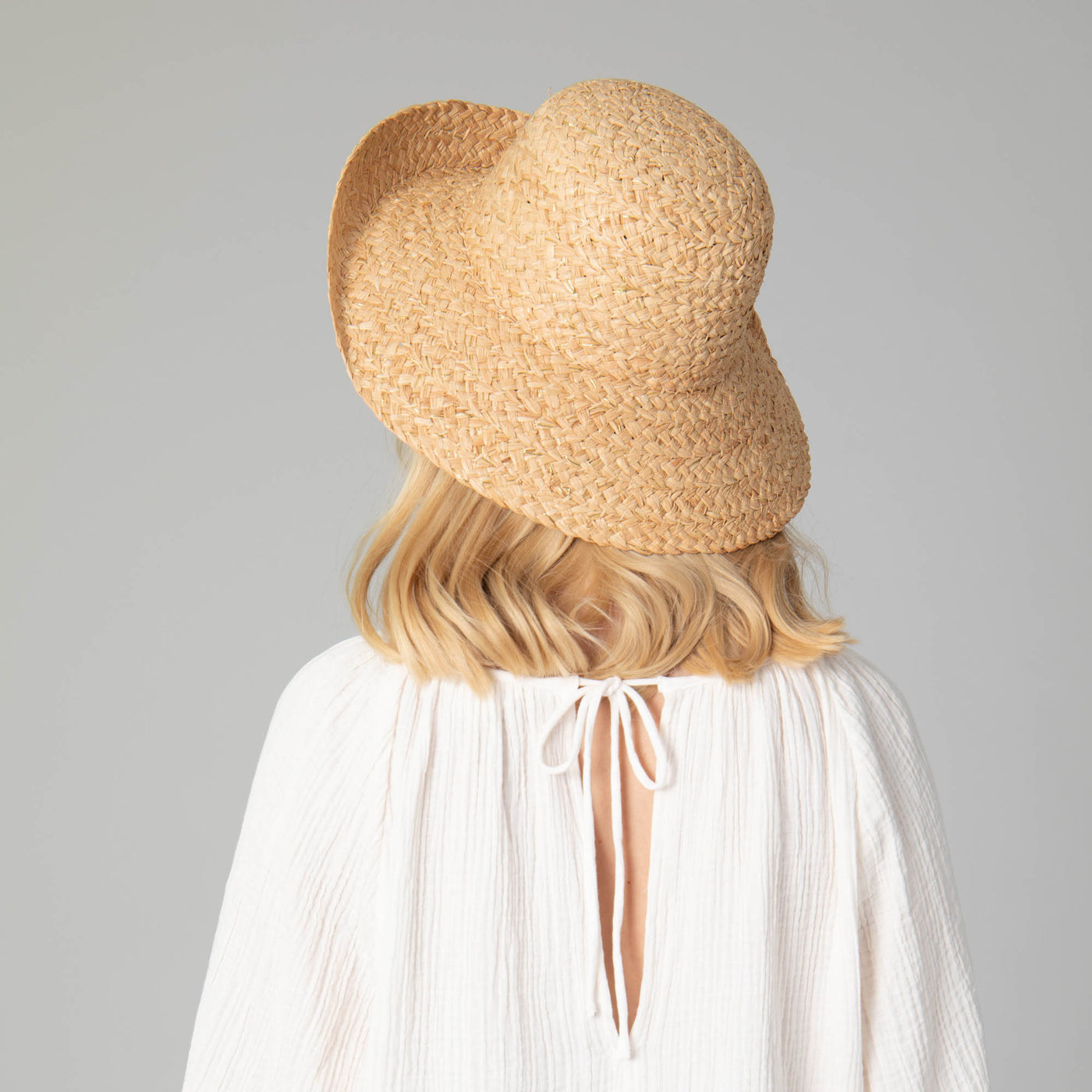 Pearl Women's Raffia Sun Hat-SUN BRIM-San Diego Hat Company