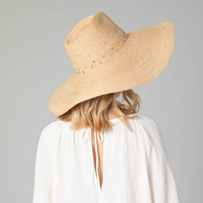 Glitz Wide Brim Fedora Sun Hat-FEDORA-San Diego Hat Company