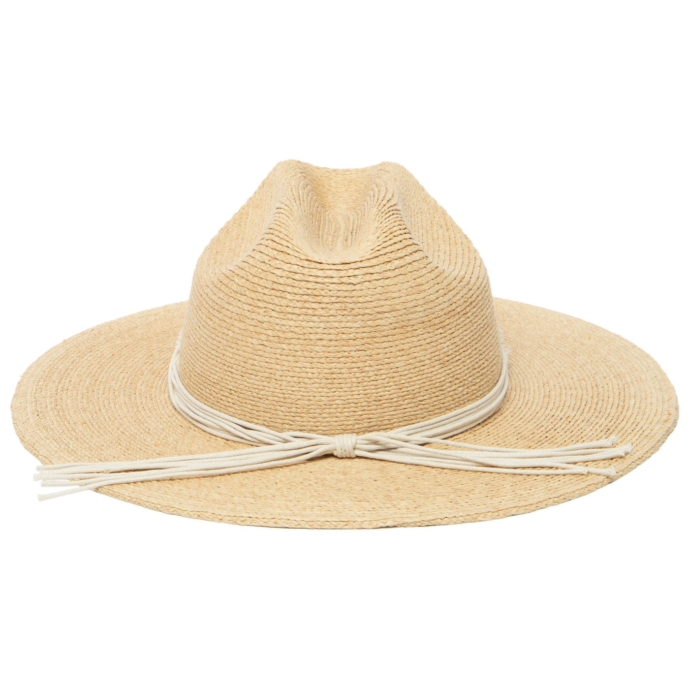 Shell - Raffia Cattleman's Crease Sun Hat-SUN BRIM-San Diego Hat Company