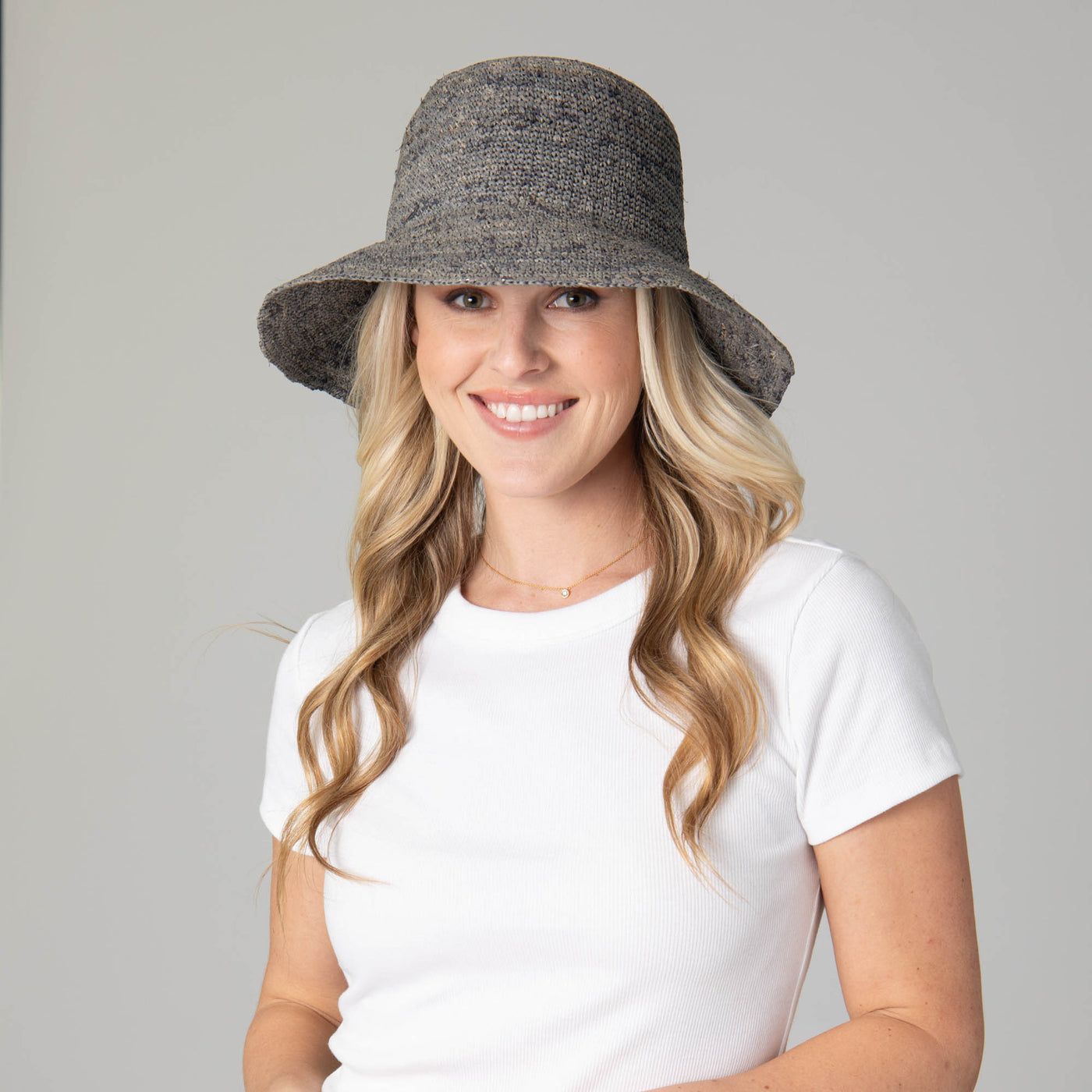 Weekend - Women's Crochet Raffia Bucket-BUCKET-San Diego Hat Company