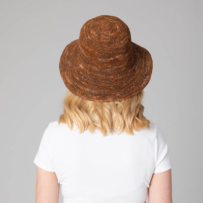 Weekend - Women's Crochet Raffia Bucket-BUCKET-San Diego Hat Company