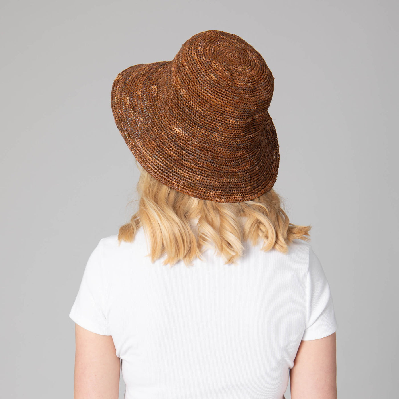 Weekend - Women's Crochet Raffia Bucket-BUCKET-San Diego Hat Company