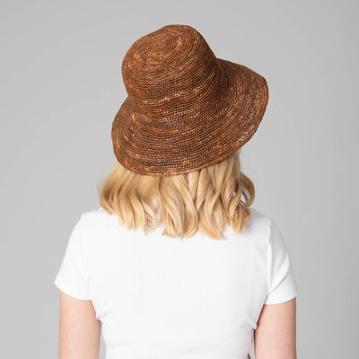 Weekend - Women's Crochet Raffia Bucket-BUCKET-San Diego Hat Company