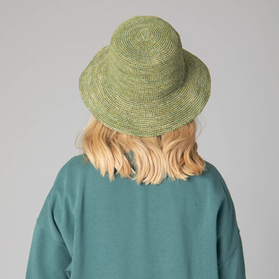 Weekend - Women's Crochet Raffia Bucket-BUCKET-San Diego Hat Company