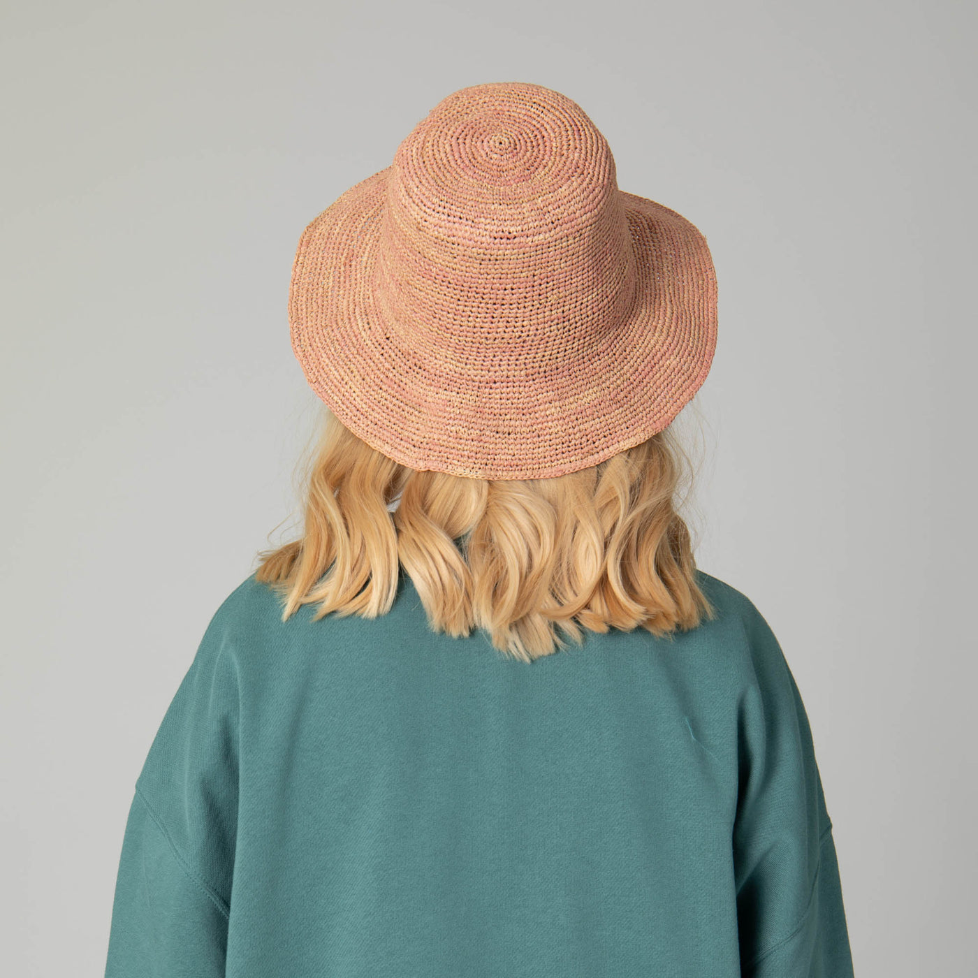 Weekend - Women's Crochet Raffia Bucket-BUCKET-San Diego Hat Company