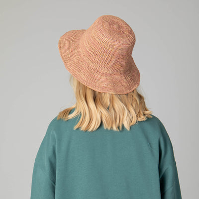 Weekend - Women's Crochet Raffia Bucket-BUCKET-San Diego Hat Company