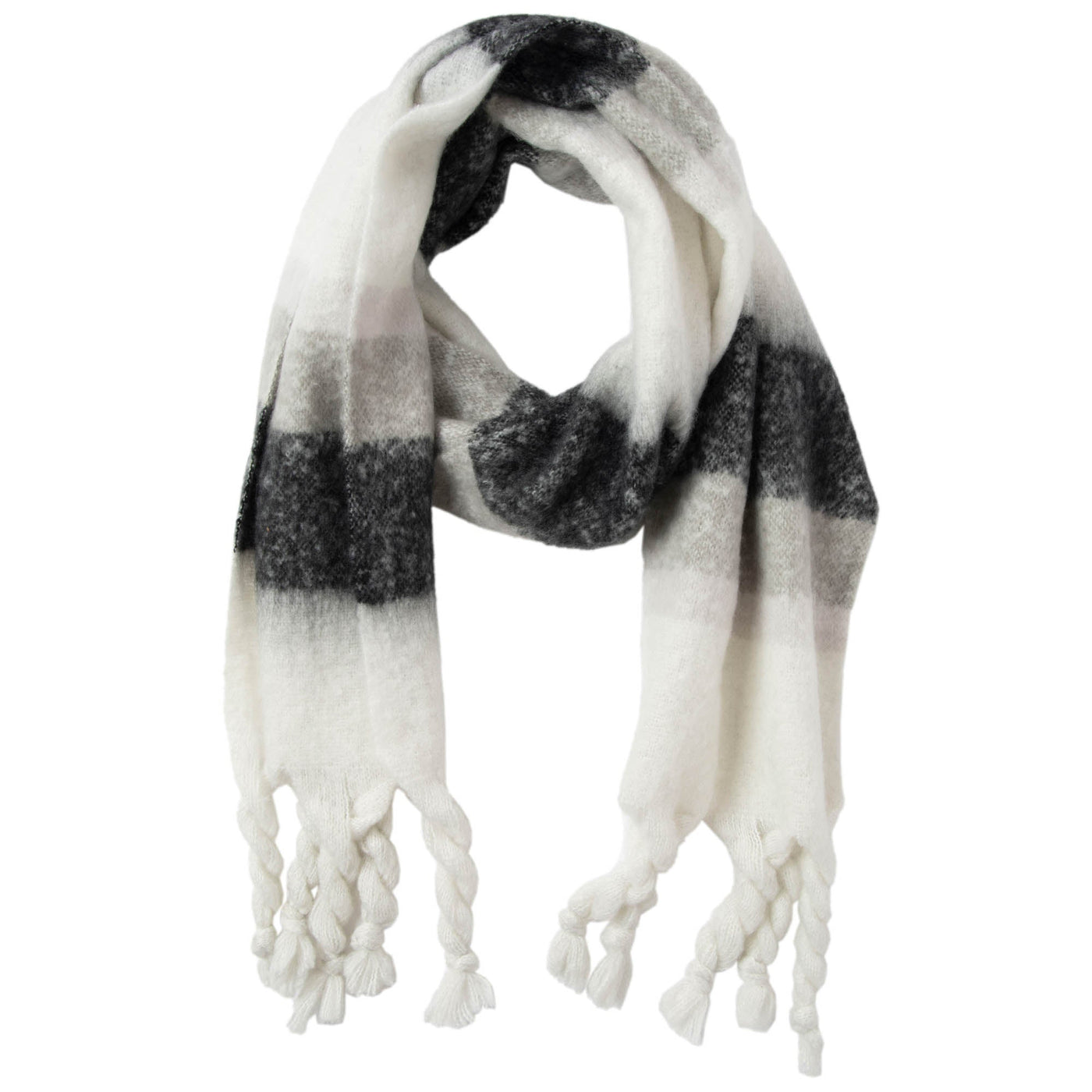 Harper - Woven Scarf with Tassled Ends-SCARF-San Diego Hat Company