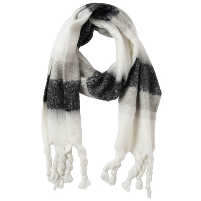 Harper - Woven Scarf with Tassled Ends-SCARF-San Diego Hat Company