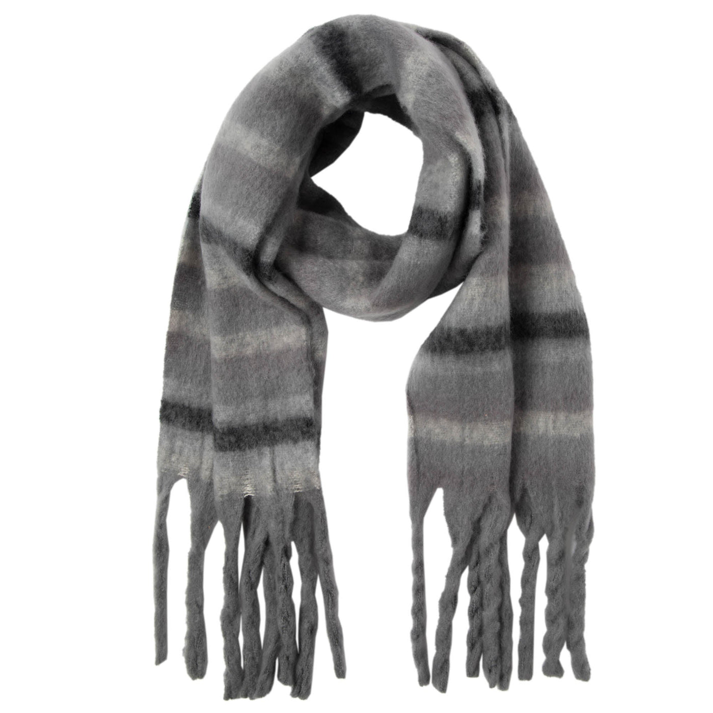 Oakley - Woven Scarf with Tassled Ends-SCARF-San Diego Hat Company