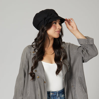 CAP - Women's Wool Cap With Bow