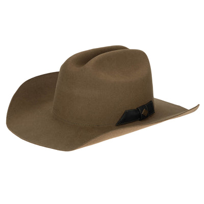 COWBOY - Black Label Wool Felt Cattleman's Crease Cowboy