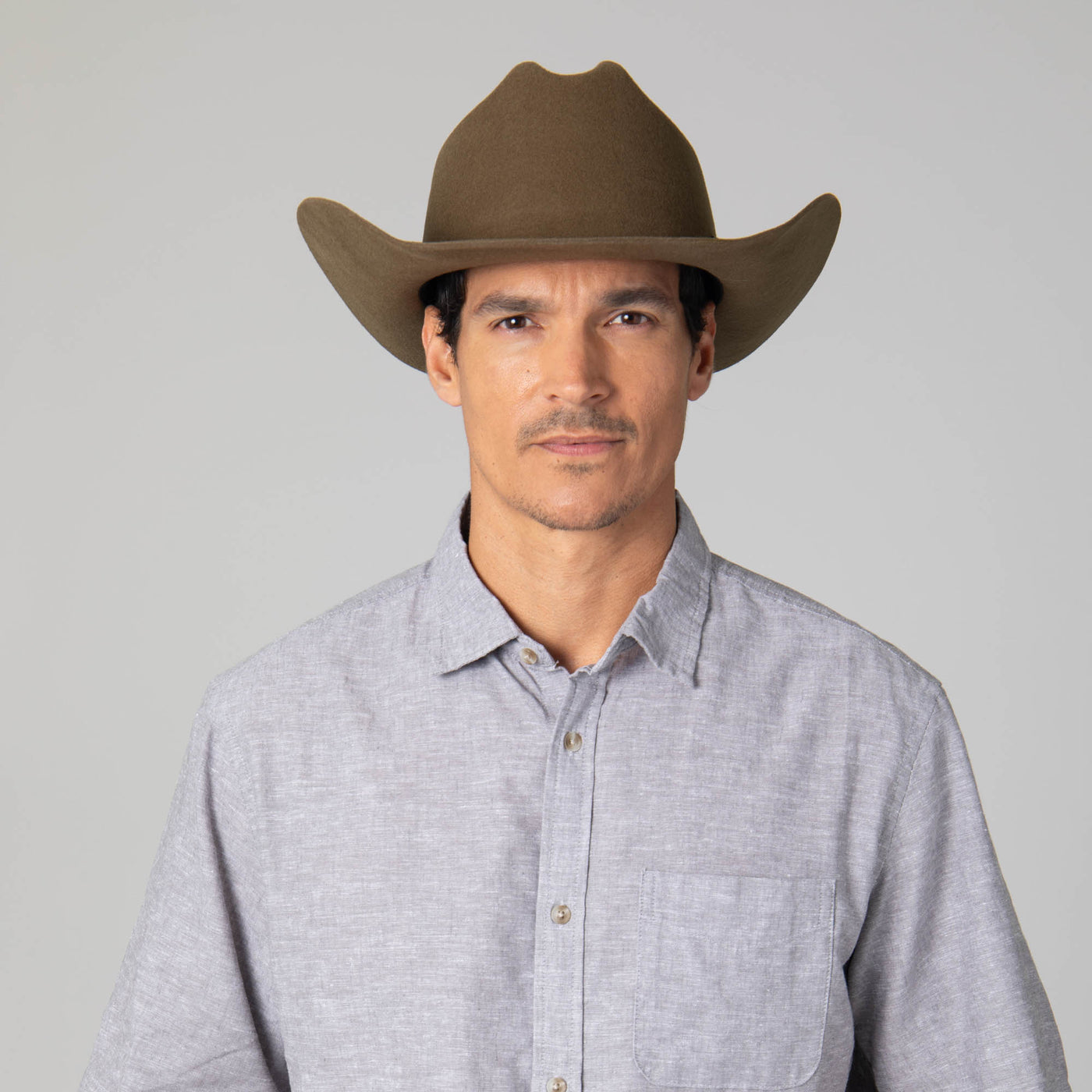 Black Label Wool Felt Cattleman's Crease Cowboy-COWBOY-San Diego Hat Company