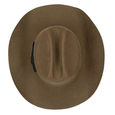 COWBOY - Black Label Wool Felt Cattleman's Crease Cowboy