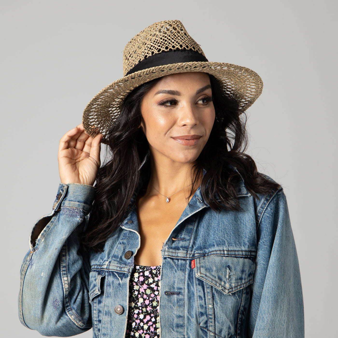 FEDORA - By The Sea Open Weave Fedora
