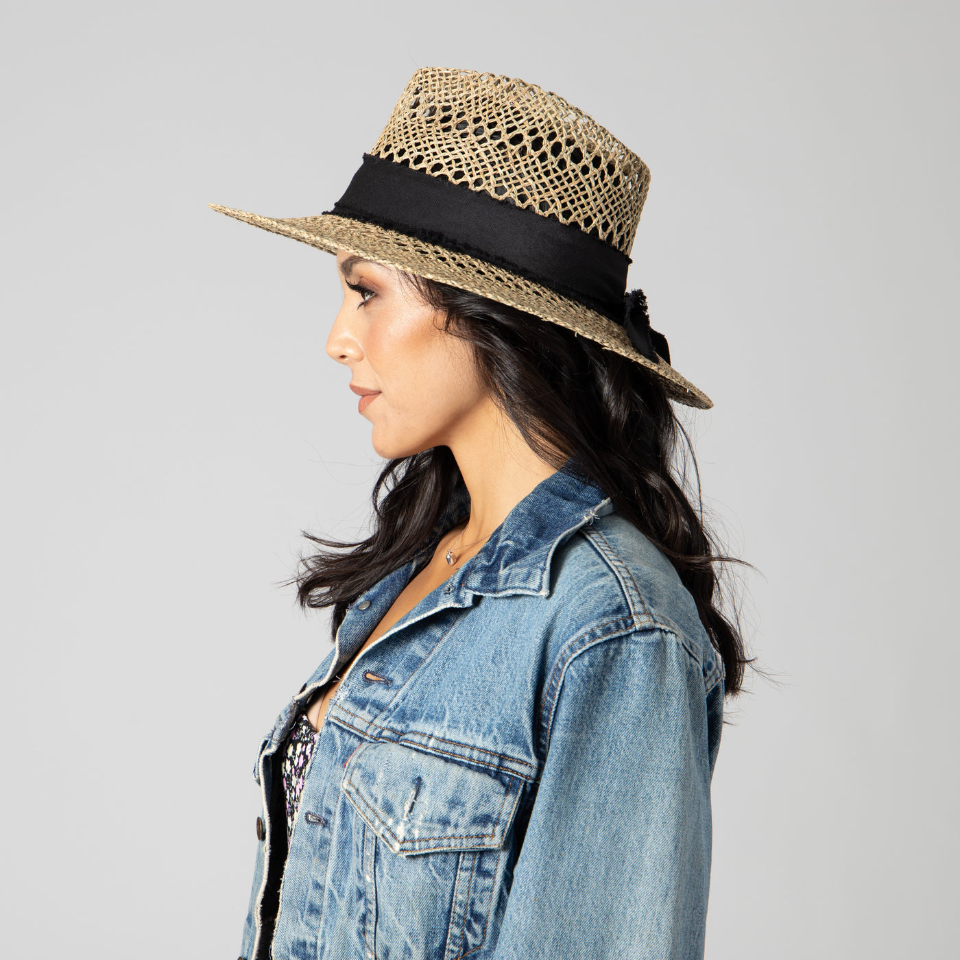 FEDORA - By The Sea Open Weave Fedora