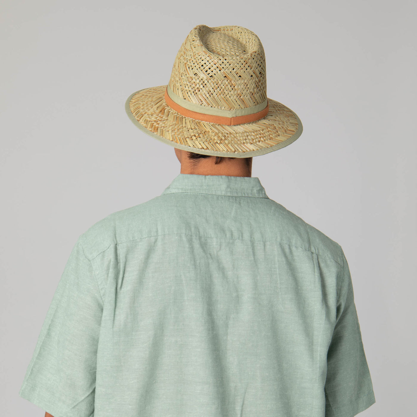 Mens Seagrass Stingy Brim Fedora-FEDORA-San Diego Hat Company