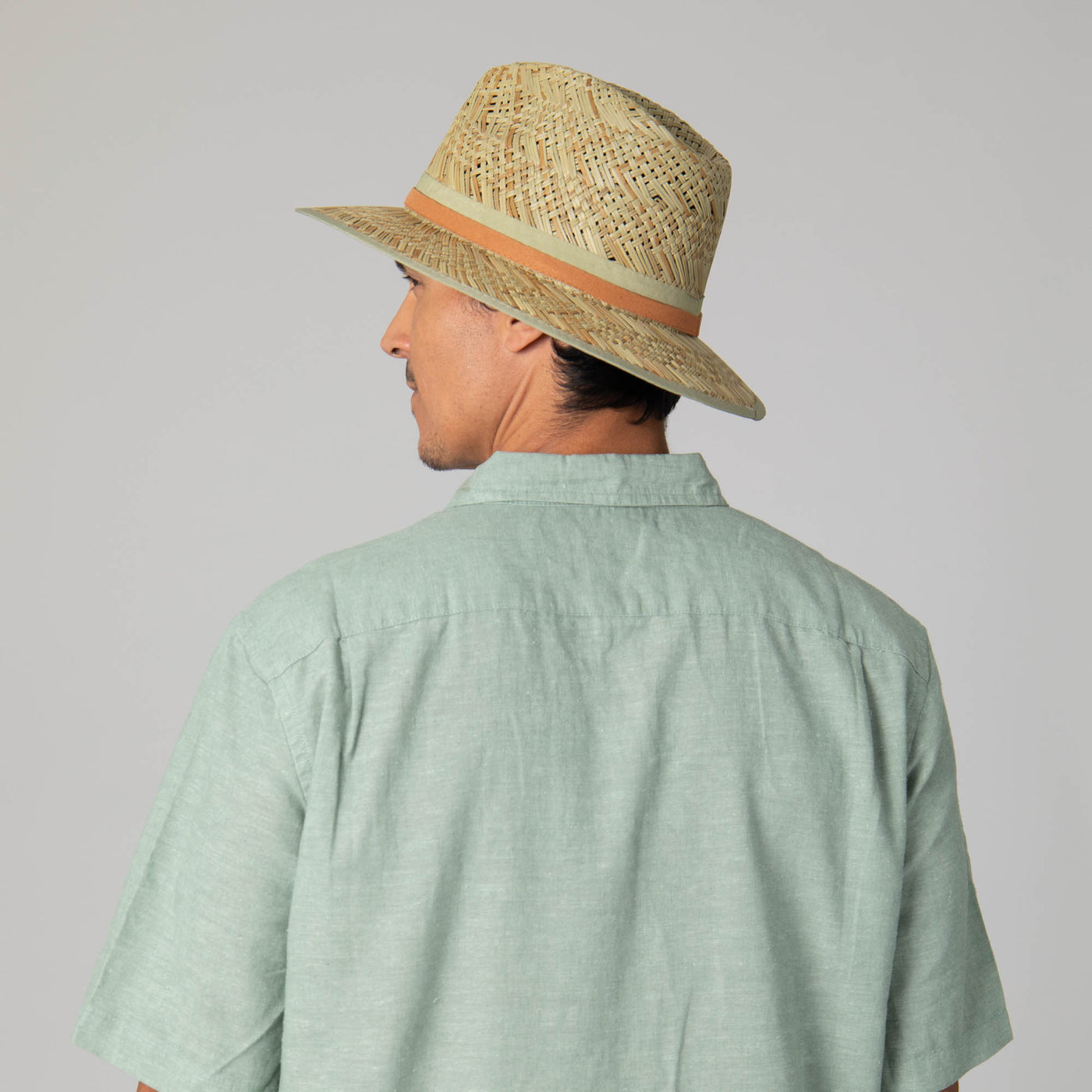 Mens Seagrass Stingy Brim Fedora-FEDORA-San Diego Hat Company