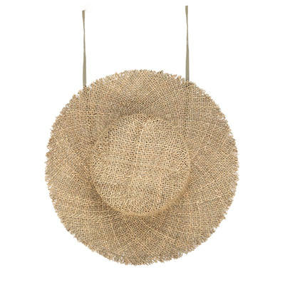 BUCKET - Easy Going - Seagrass Bucket Hat With Raw Edge