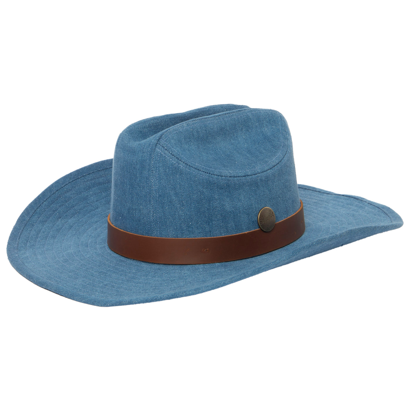 Women's Cut & Sew Denim Cowboy Hat by Wrangler