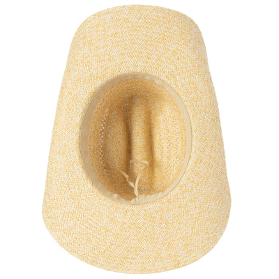 Annie - Woven Toyo Straw Cowboy with Wire Brim-COWBOY-San Diego Hat Company