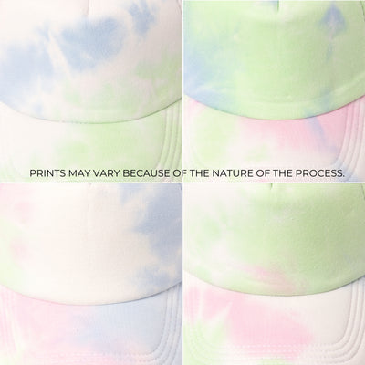 Trucker - 3-7 Year Tie-Dye Front And Brim Trucker Cap