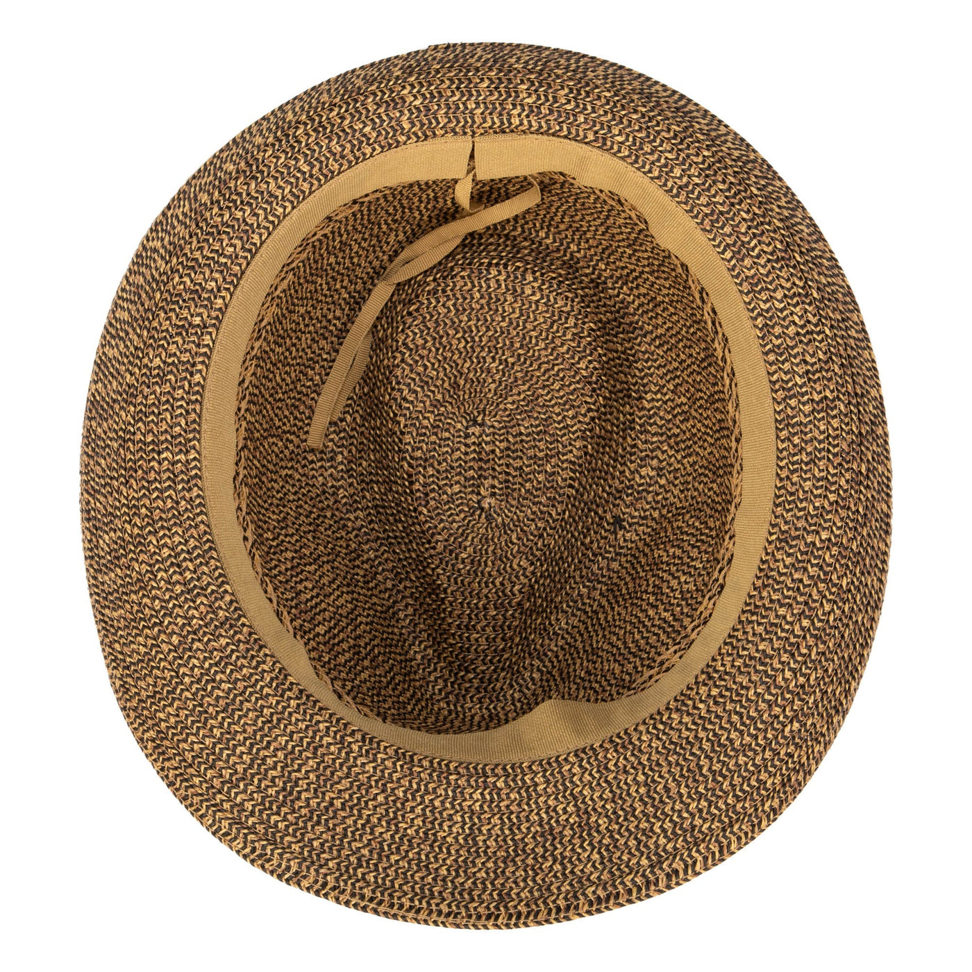 Everyday Fedora - Women's Fedora W/ Open Weave Inset