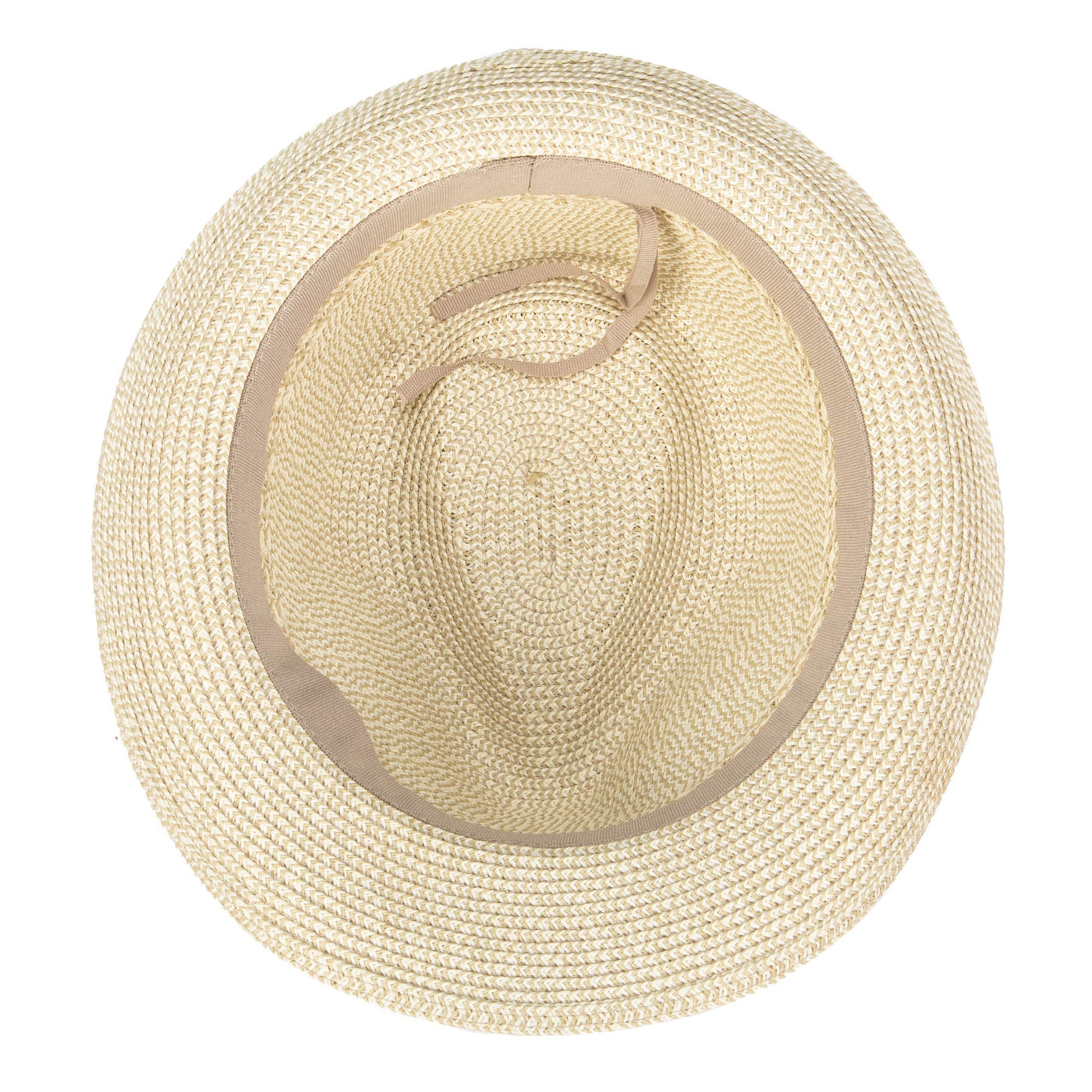 Everyday Fedora - Women's Fedora W/ Open Weave Inset