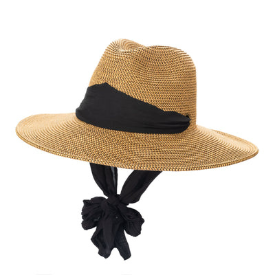 FEDORA - Women's Ultrabraid Fedora With Facial Scarf Wrap