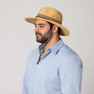 FEDORA - Men's Ultrabraid Outback With Chin Cord And Toggle